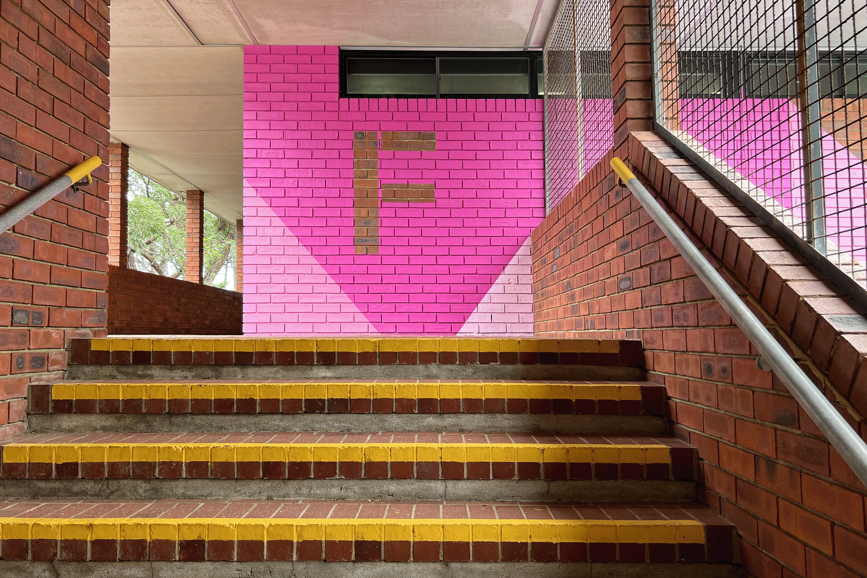 North_Lake_Senior_Campus_pink_signage